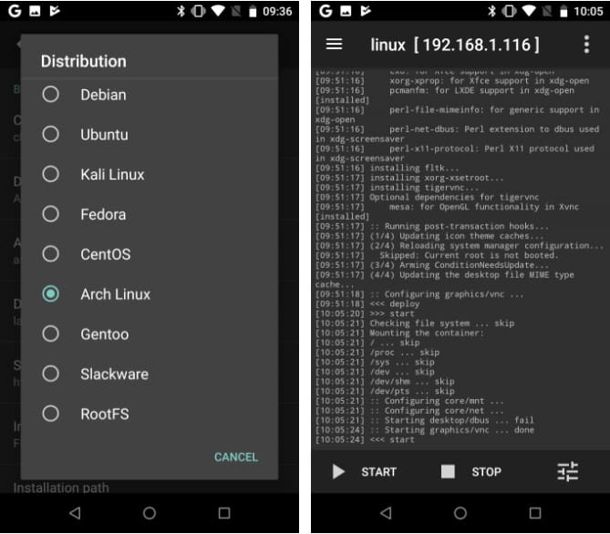كيفية تشغيل نظام Linux على أجهزة Android بسهولة - Android لينكس