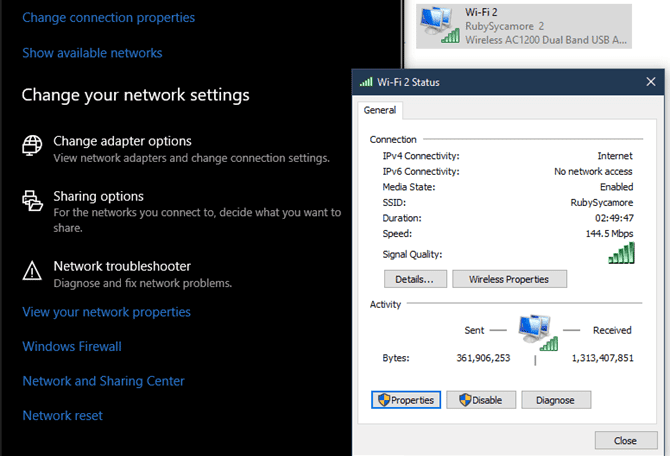 كيفية إصلاح خطأ "شبكة Wi-Fi لا تحتوي على تكوين IP صالح" على Windows 10 - الويندوز