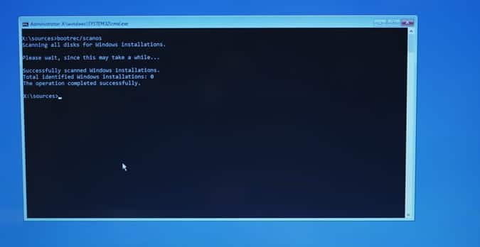 كيفية إصلاح رسالة الخطأ Bootmgr is missing في نظام التشغيل Windows 10 - الويندوز