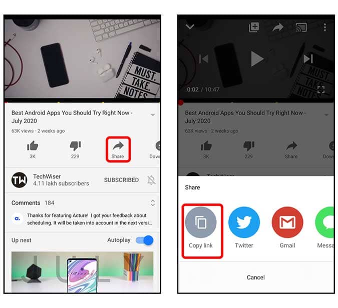 كيفية تنزيل مقاطع فيديو YouTube على iPhone بعدة طرق - iOS
