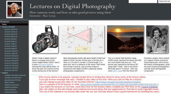 دروس مجانية ممتازة لتعلم أساسيات التصوير الفوتوغرافي - التصوير الفوتوغرافي