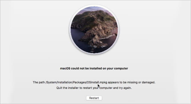 كيفية إصلاح خطأ تعذر تثبيت macOS على جهاز الكمبيوتر الخاص بك - Mac