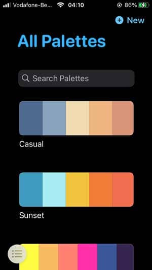 أفضل تطبيقات نظام الألوان لأجهزة iPhone و iPad - iOS
