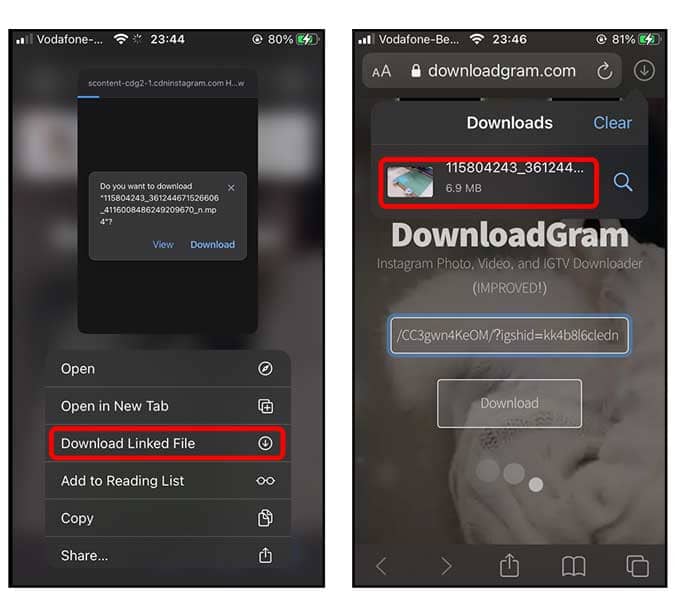 كيفية تنزيل مقاطع فيديو Instagram على iPhone؟ - iOS
