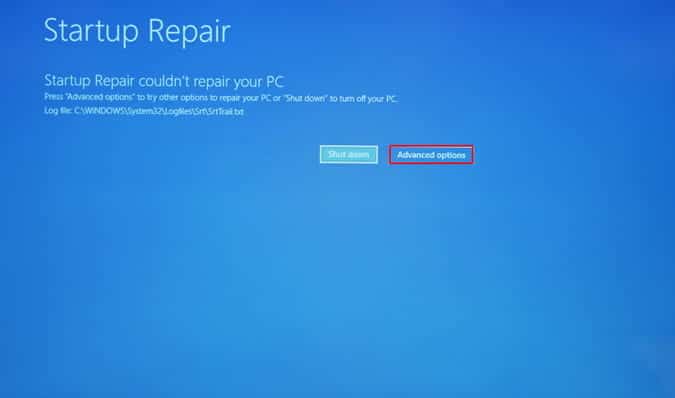 كيفية إصلاح رسالة الخطأ Bootmgr is missing في نظام التشغيل Windows 10 - الويندوز