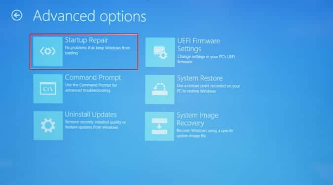 كيفية إصلاح رسالة الخطأ Bootmgr is missing في نظام Windows 10 - الويندوز