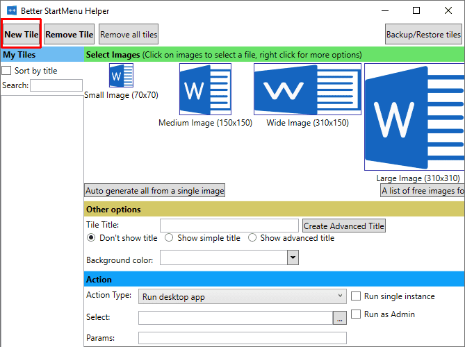كيفية  إنشاء أشكال بلاطات مُخصصة في قائمة ابدأ على Windows 10 - الويندوز