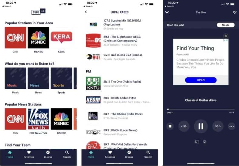 أفضل تطبيقات الراديو لـ iPhone للإستمتاع بالمحطات الإذاعية - iOS