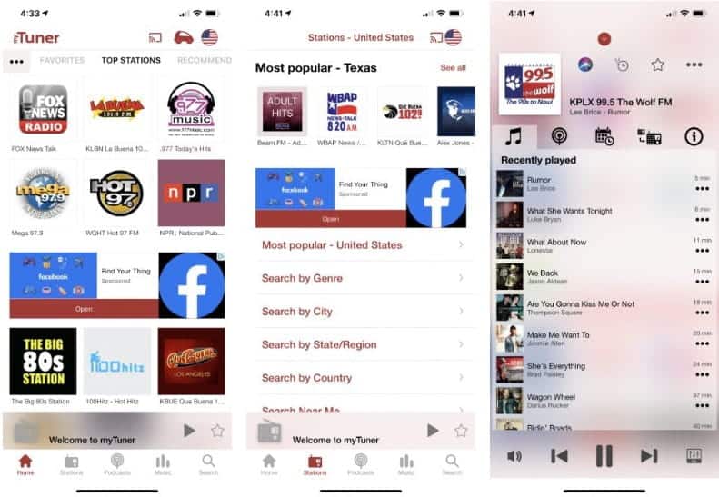 أفضل تطبيقات الراديو لـ iPhone للإستمتاع بالمحطات الإذاعية - iOS