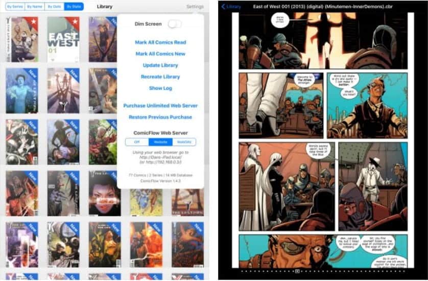أفضل التطبيقات لقراءة القصص المصورة على iPad - iPadOS