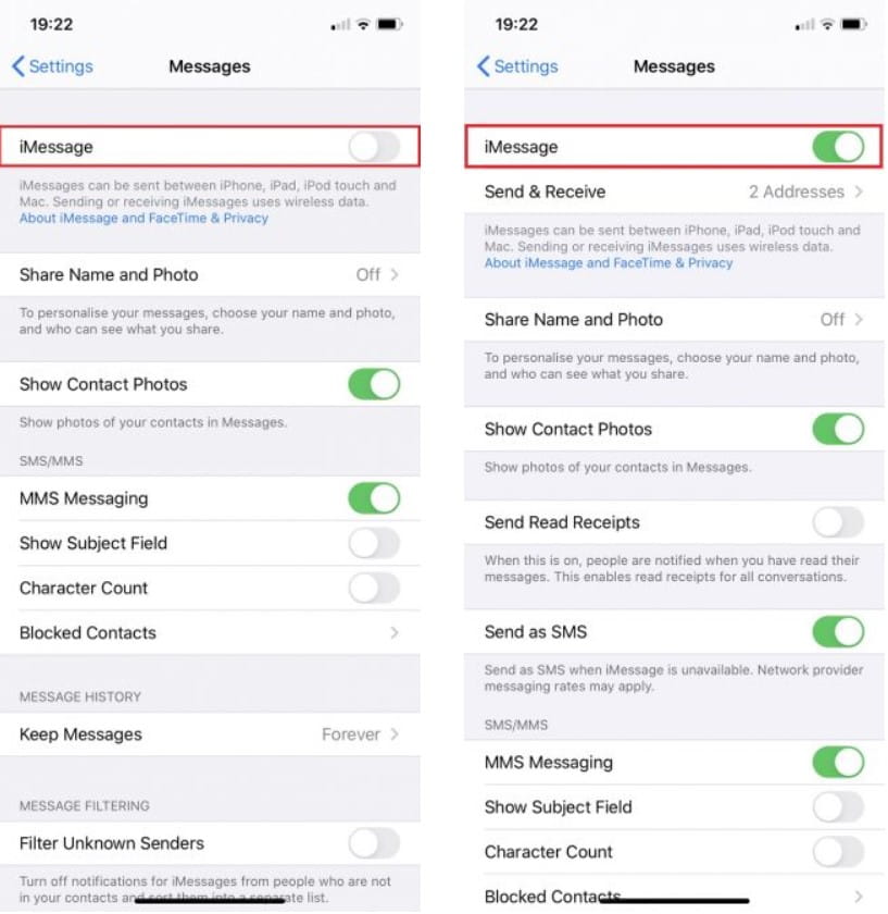 كيفية إصلاح "لم يتم تسليم رسائل iMessage" على جهاز iPhone الخاص بك - iOS