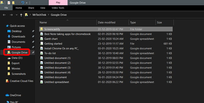 كيفية إضافة Google Drive إلى مستكشف ملفات Windows - الويندوز