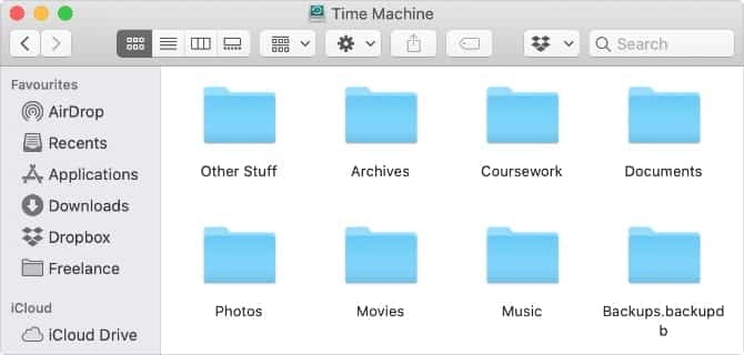 كيفية تقسيم القرص الخارجي لـ Time Machine لتخزين ملفاتك الشخصية - Mac