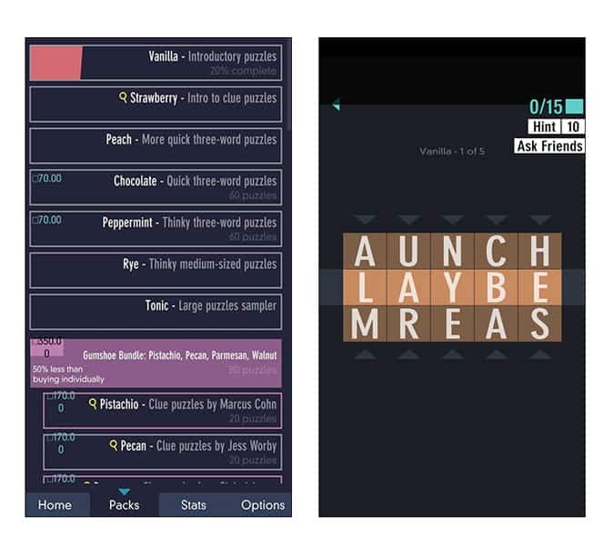 أفضل ألعاب الكلمات على أجهزة iOS و Android - Android iOS