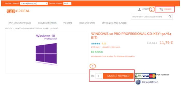 Windows 10 Pro بسعر 12.6 يورو ، 2016 Office Pro بسعر 37.7 يورو على G2DEAL! - شروحات