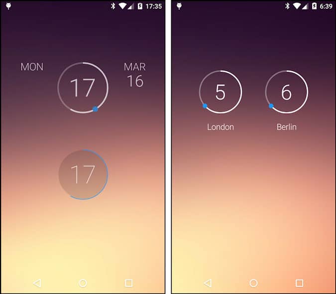 أفضل أدوات الساعة على الشاشة لنظام Android في عام 2023 - Android