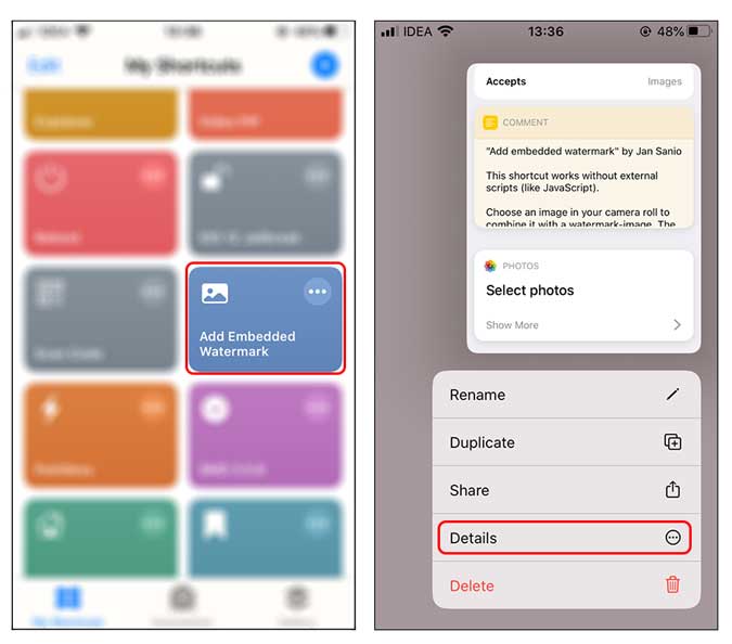 كيفية تخصيص صفحة المشاركة على جهاز iPhone أو iPad - iOS iPadOS