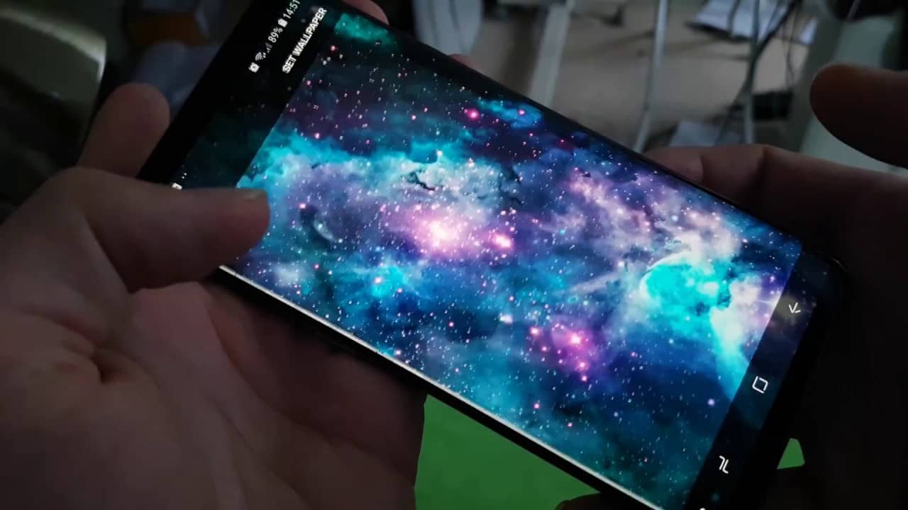 كيفية إنشاء خلفيات حية على هواتف Samsung - Android