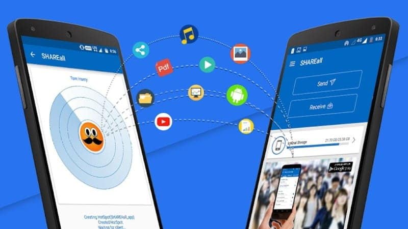 أفضل تطبيقات مشاركة الملفات للهواتف الذكية التي تعمل بنظام Android - Android