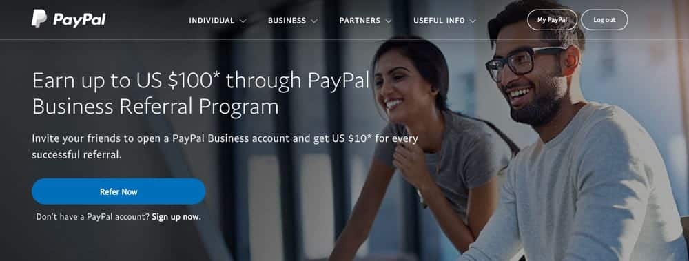 برنامج إحالة PayPal: اكسب ما يصل إلى 100 دولار عن طريق دعوة مُستخدمين آخرين - Affiliate Marketing