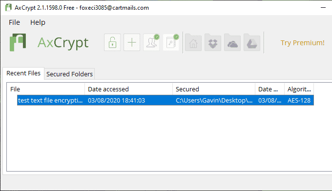 كيفية تشفير وفك تشفير ملف نصي في نظام Windows 10 - الويندوز