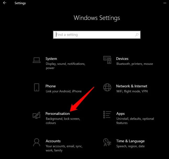 كيفية تغيير خلفية سطح المكتب في نظام التشغيل Windows 10 - الويندوز 