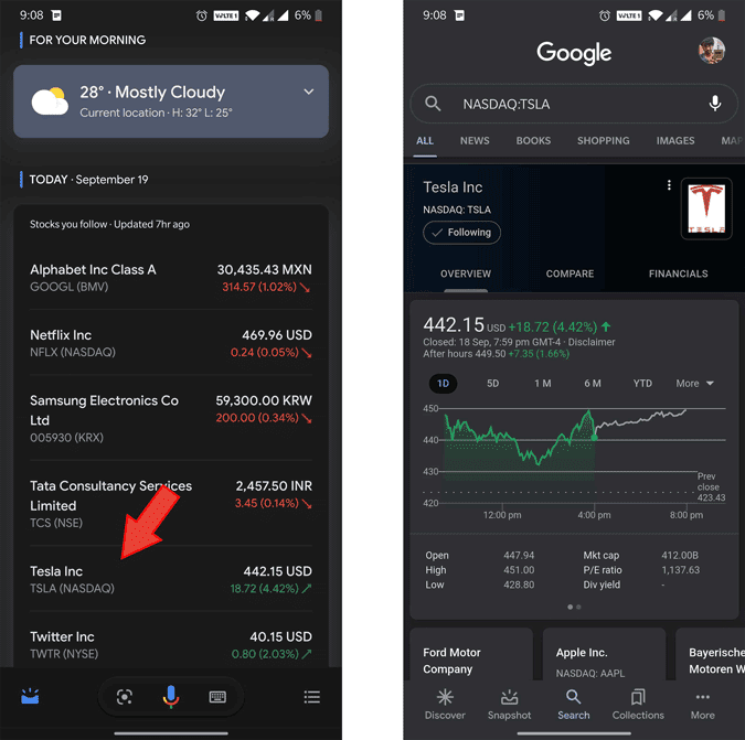 كيفية متابعة سوق الأسهم بذكاء باستخدام مساعد Google - Android