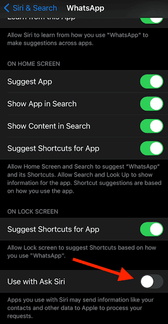 كيفية إجراء مكالمة WhatsApp باستخدام Siri - iOS