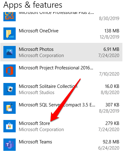 ماذا تفعل إذا لم يفتح Microsoft Store في نظام التشغيل Windows 10 - الويندوز