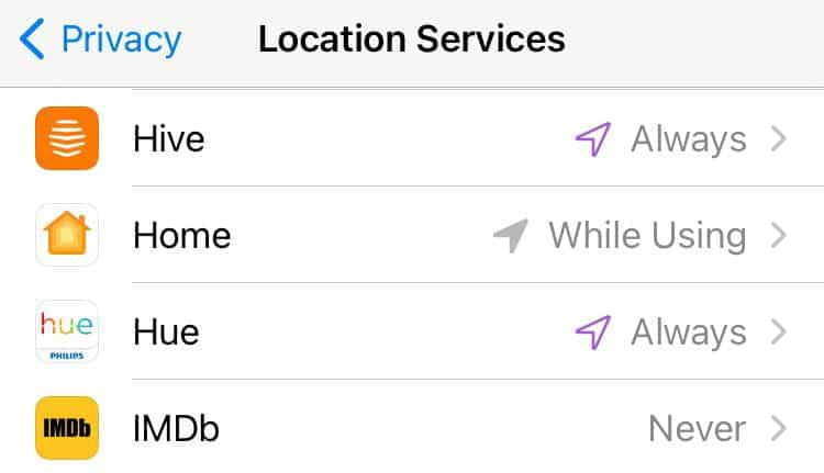 كيفية إدارة إعدادات الموقع الجغرافي على جهاز iPhone الخاص بك - iOS