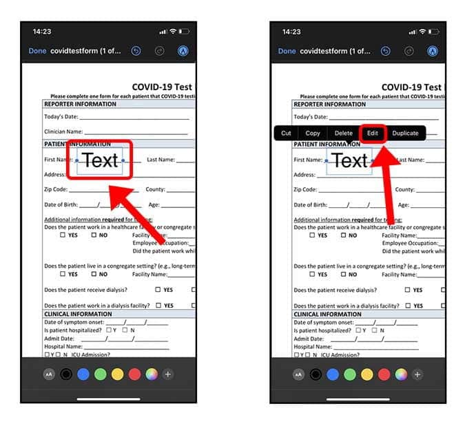 كيف إضافة تعليق توضيحي وتوقيع ملفات PDF على iPhone - iOS