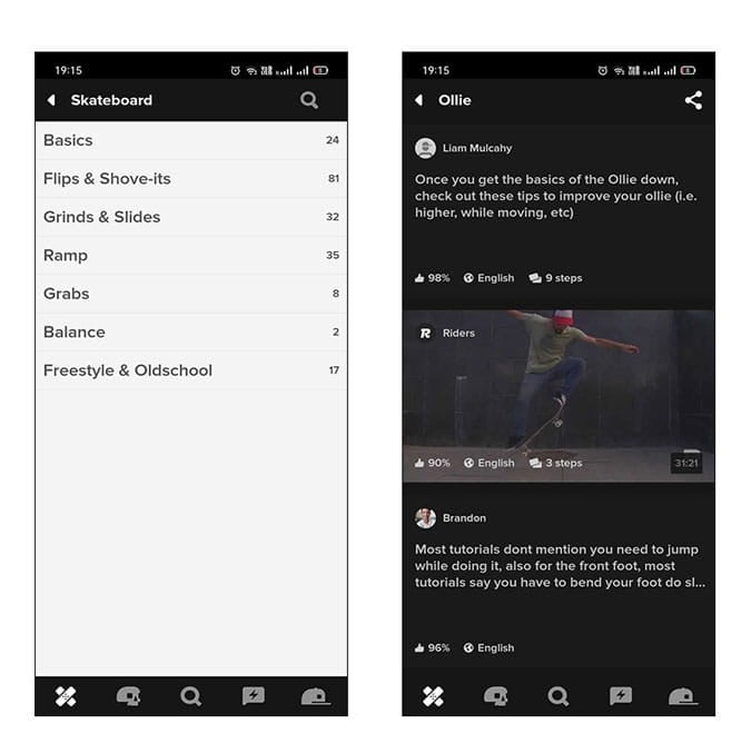 أفضل تطبيقات التزلج على الألواح لـ Android - Android