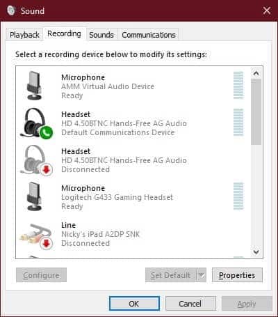 كيفية تشغيل الصوت على سماعات الرأس ومكبرات الصوت في نفس الوقت على Windows 10 - الويندوز