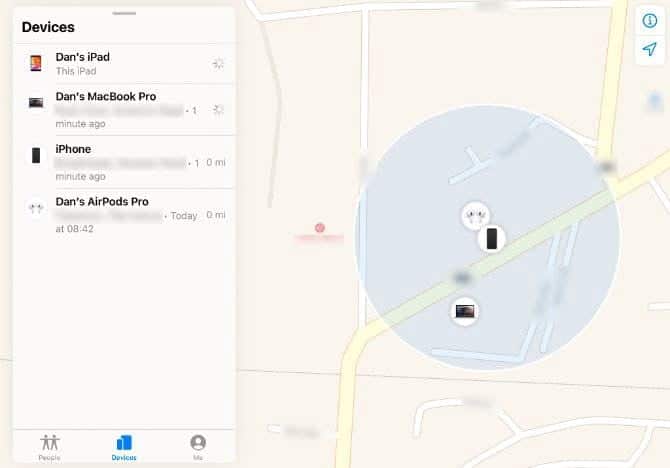 كيفية العثور على iPhone المفقود или же المسروق باستخدام تطبيق "تحديد الموقع" - iOS