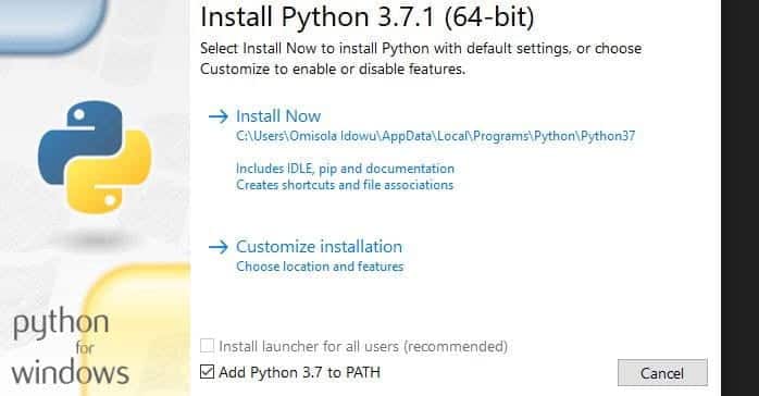 Как добавить Python в переменную PATH Windows - Windows