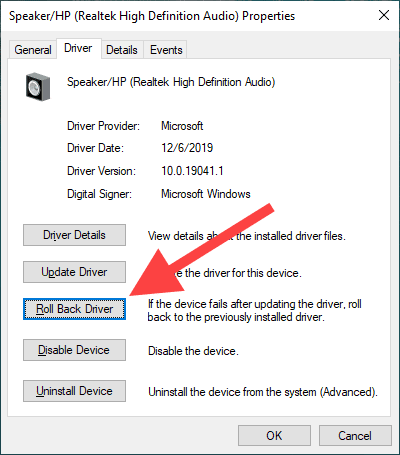 كيفية إصلاح خطأ في جهاز عرض الصوت في Windows 10 - الويندوز
