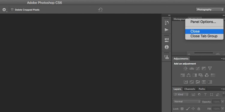 كيفية إعادة تعيين مظهر Adobe Photoshop إلى الوضع الافتراضي - شروحات