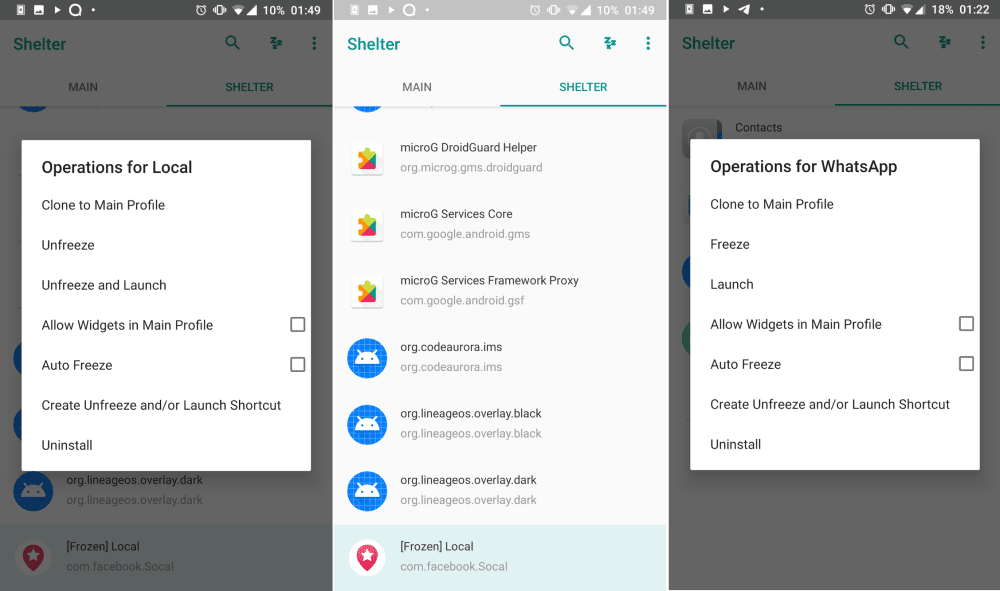 كيفية استخدام Shelter من أجل الحماية من التطبيقات على Android - Android