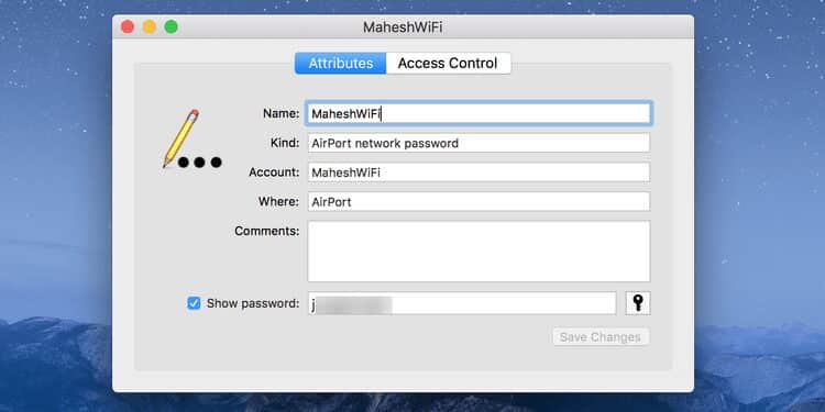كيفية عرض كلمات سر Wi-Fi على جهاز Mac - Mac