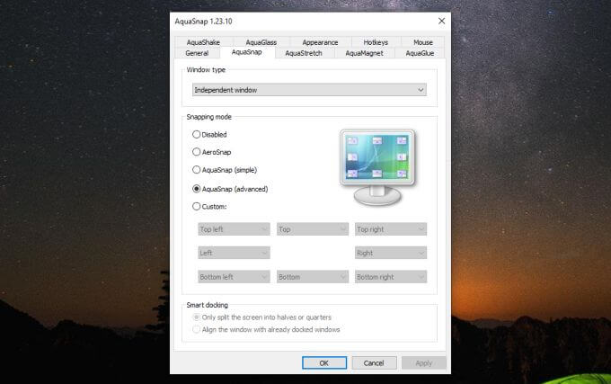 كيفية تقسيم الشاشة في Windows 10 إلى العديد من النوافذ - الويندوز
