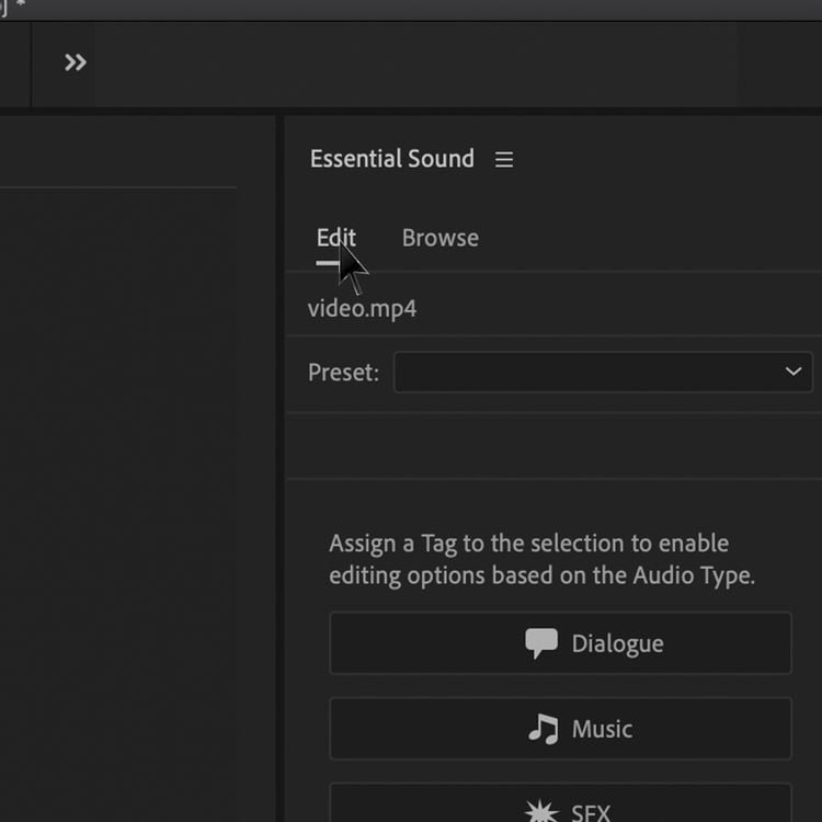 كيفية الحصول على صوت أفضل مع Essential Sound في Adobe Premiere Pro - شروحات