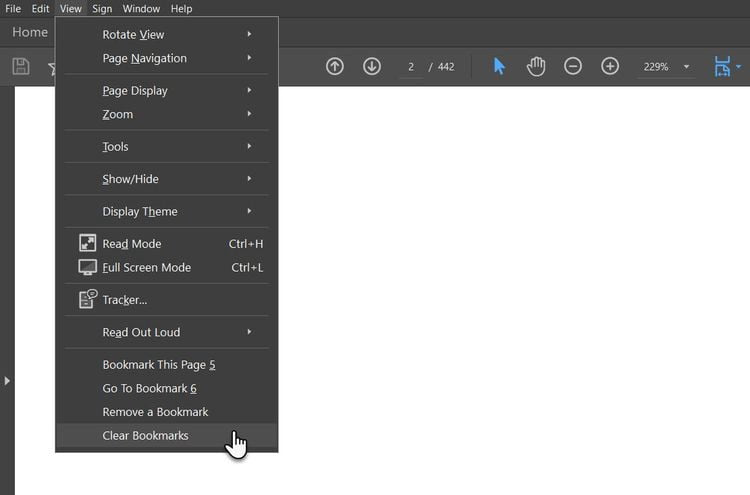كيفية وضع إشارة مرجعية على الصفحات في مستند PDF في Adobe Reader - شروحات