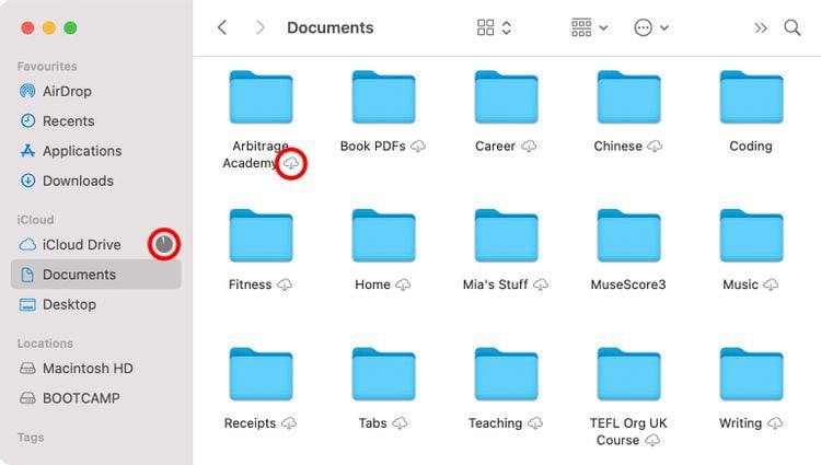 كيفية مزامنة سطح مكتب والمستندات مع iCloud على جهاز Mac - Mac