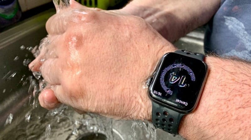 كيفية استخدام مؤقت غسل اليدين على Apple Watch - Apple Watch