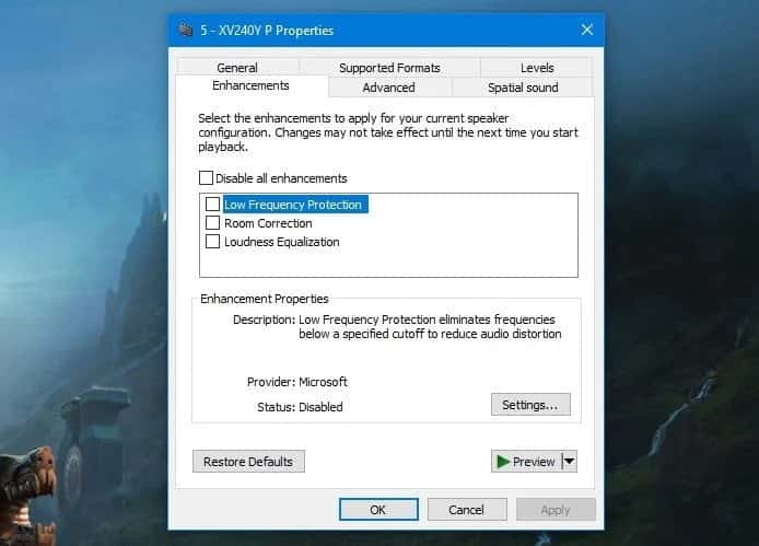 كيفية إصلاح الصوت وتحسين جودته في Windows 10 - الويندوز