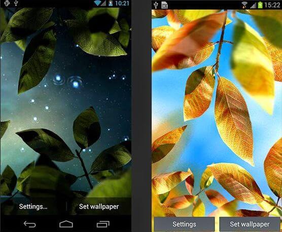 أجمل تطبيقات الخلفيات المتحركة لأجهزة Android - الهواتف