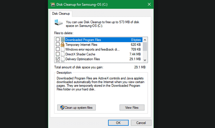 يجب حذف ملفات ومجلدات Windows هذه لتحرير مساحة على القرص الصلب - الويندوز
