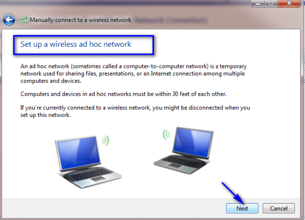 شرح لكيفية ربط حاسوبين عن طريق الـ خدمة Wi-Fi لنقل الملفات - شروحات
