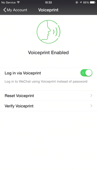تحديث لتطبيق WeChat يجلب ميزة تسجيل الدخول بالصوت - Android iOS الهواتف