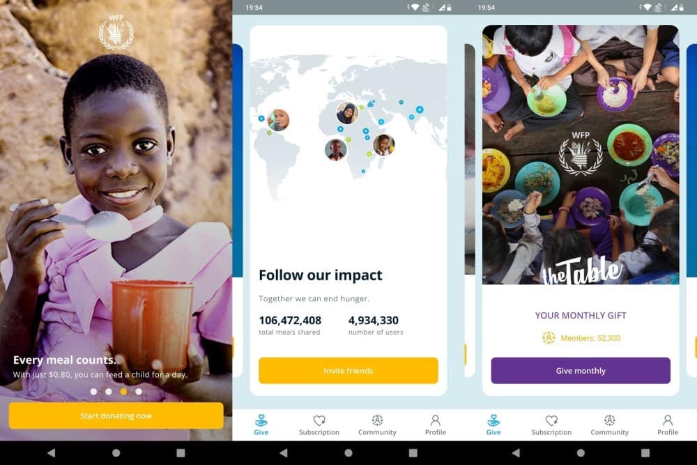 أفضل تطبيقات Android et iPhone للتبرع للجمعيات الخيرية - شروحات